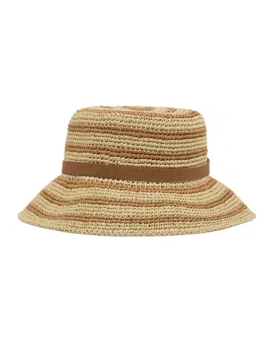 Valentino Garavani VLogo Signature Foldable Straw Bucket Hat | Thumbnail 2 Valentino Garavani VLogo Signature Foldable Straw Bucket Hat | Thumbnail 2