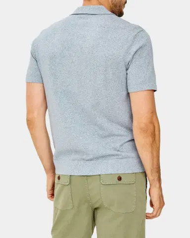 Rails Men 's Richie Knit Embroidered Stripe Short-Sleeve Shirt | Thumbnail 3 Rails Men 's Richie Knit Embroidered Stripe Short-Sleeve Shirt | Thumbnail 3