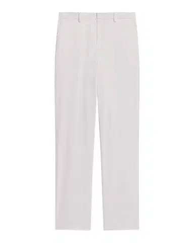 Theory Men's Organic Linen Straight Leg Flat-Front Trousers | Thumbnail 1 Theory Men's Organic Linen Straight Leg Flat-Front Trousers | Thumbnail 1