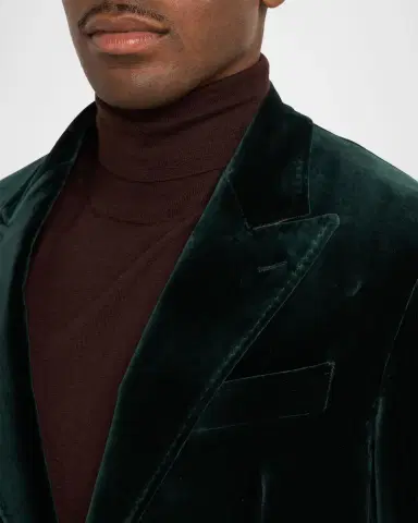 Etro Men's Roma Peak Lapel Single-Breasted Sport Coat | Thumbnail 5 Etro Men's Roma Peak Lapel Single-Breasted Sport Coat | Thumbnail 5