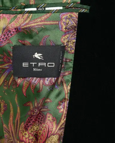 Etro Men's Roma Peak Lapel Single-Breasted Sport Coat | Thumbnail 6 Etro Men's Roma Peak Lapel Single-Breasted Sport Coat | Thumbnail 6