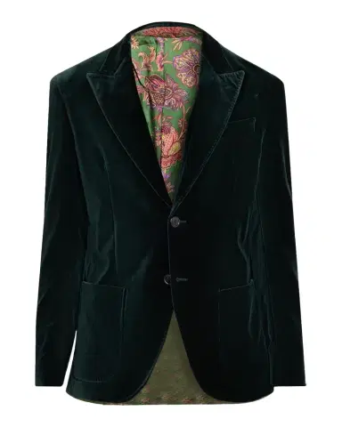 Etro Men's Roma Peak Lapel Single-Breasted Sport Coat | Thumbnail 1 Etro Men's Roma Peak Lapel Single-Breasted Sport Coat | Thumbnail 1