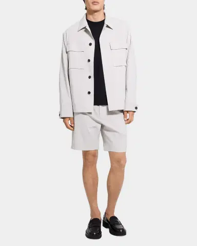 Theory Men's Organic Linen Field Jacket | Thumbnail 2 Theory Men's Organic Linen Field Jacket | Thumbnail 2