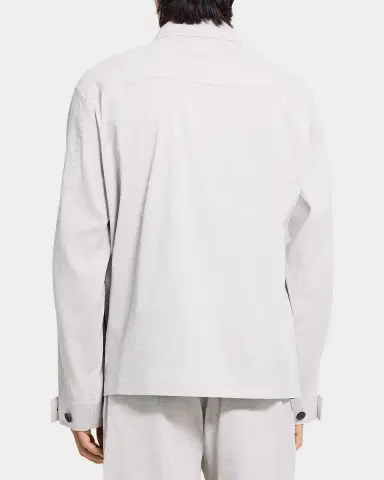 Theory Men's Organic Linen Field Jacket | Thumbnail 3 Theory Men's Organic Linen Field Jacket | Thumbnail 3