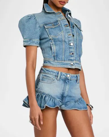 Retrofete Landon Denim Jacket | Thumbnail 4 Retrofete Landon Denim Jacket | Thumbnail 4