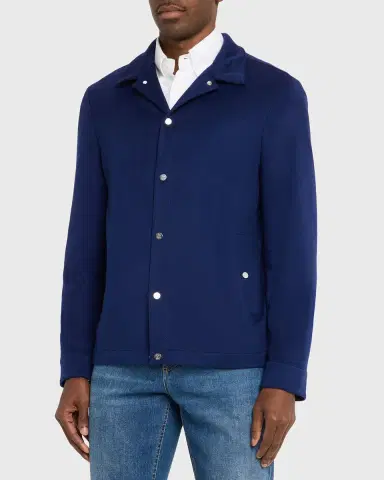 Brunello Cucinelli Cashmere Trucker Jacket | Thumbnail 4 Brunello Cucinelli Cashmere Trucker Jacket | Thumbnail 4