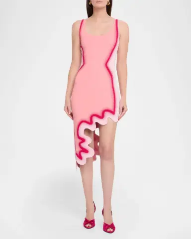 PH5 Aster Reversible Asymmetric Wavy Dress | Thumbnail 2 PH5 Aster Reversible Asymmetric Wavy Dress | Thumbnail 2