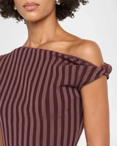 PH5 Riley Pleated Off-Shoulder Crop Top | Thumbnail 5 PH5 Riley Pleated Off-Shoulder Crop Top | Thumbnail 5
