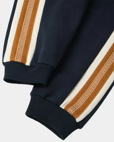 Versace Boy's Greca-Stripe Cotton Fleece Sweatpants, Size 4-14 | Thumbnail 3 Versace Boy's Greca-Stripe Cotton Fleece Sweatpants, Size 4-14 | Thumbnail 3