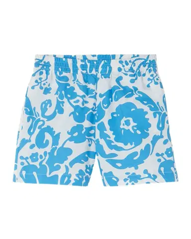Versace Boy's Barocco Splash Cotton Shorts, Size 12M-3 | Thumbnail 1 Versace Boy's Barocco Splash Cotton Shorts, Size 12M-3 | Thumbnail 1