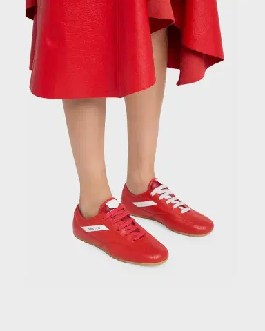 McQueen Box Leather Low-Top Sneakers | Thumbnail 2 McQueen Box Leather Low-Top Sneakers | Thumbnail 2