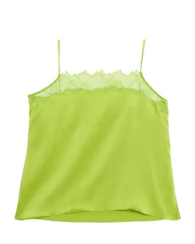 Sablyn Haya Silk Lace-Trim Top | Thumbnail 1 Sablyn Haya Silk Lace-Trim Top | Thumbnail 1