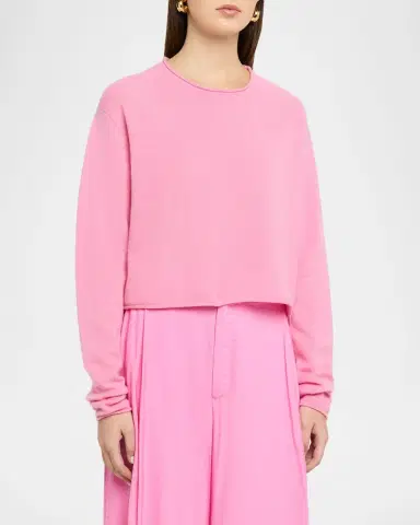 Sablyn Lance Cropped Cashmere Pullover | Thumbnail 4 Sablyn Lance Cropped Cashmere Pullover | Thumbnail 4