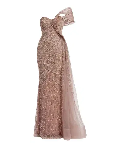 Mac Duggal Sweetheart Neckline Embroidered Column Gown | Thumbnail 1 Mac Duggal Sweetheart Neckline Embroidered Column Gown | Thumbnail 1