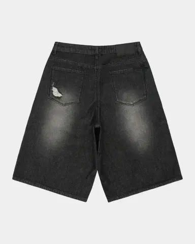 RTA Men's Chaparral Gustavo Oversized Denim Bermuda Shorts | Thumbnail 3 RTA Men's Chaparral Gustavo Oversized Denim Bermuda Shorts | Thumbnail 3