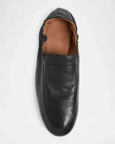 Givenchy Men's Leather Elasticized Loafers | Thumbnail 5 Givenchy Men's Leather Elasticized Loafers | Thumbnail 5