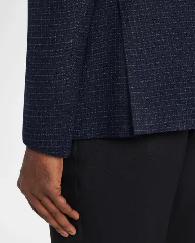Giorgio Armani Men's Soft Line Check Single-Breasted Sport Coat | Thumbnail 7 Giorgio Armani Men's Soft Line Check Single-Breasted Sport Coat | Thumbnail 7