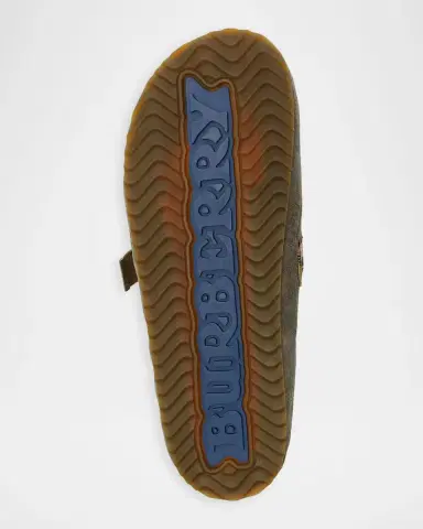 Burberry Men's Urchin Check Suede Clogs | Thumbnail 4 Burberry Men's Urchin Check Suede Clogs | Thumbnail 4