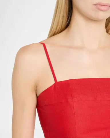 Staud Federico Linen Crop Top | Thumbnail 5 Staud Federico Linen Crop Top | Thumbnail 5