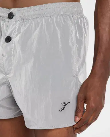 Jacquemus Men's e Shorts Nylon Stretch Pull-On Shorts | Thumbnail 3 Jacquemus Men's e Shorts Nylon Stretch Pull-On Shorts | Thumbnail 3