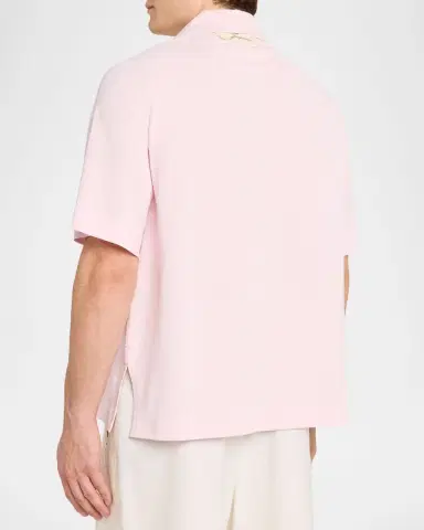 Jacquemus Men's La Chemise Camp Shirt | Thumbnail 2 Jacquemus Men's La Chemise Camp Shirt | Thumbnail 2