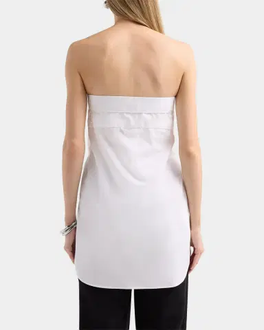 GIUSEPPE DI MORABITO Strapless Tie-Waist Shirt | Thumbnail 3 GIUSEPPE DI MORABITO Strapless Tie-Waist Shirt | Thumbnail 3