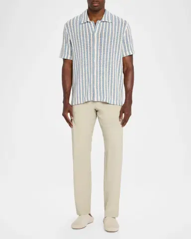 Vince Men's Owen Peached Cotton Pants | Thumbnail 2 Vince Men's Owen Peached Cotton Pants | Thumbnail 2
