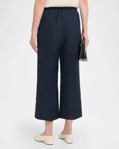 Theory Cropped Wide-Leg Pants | Thumbnail 3 Theory Cropped Wide-Leg Pants | Thumbnail 3