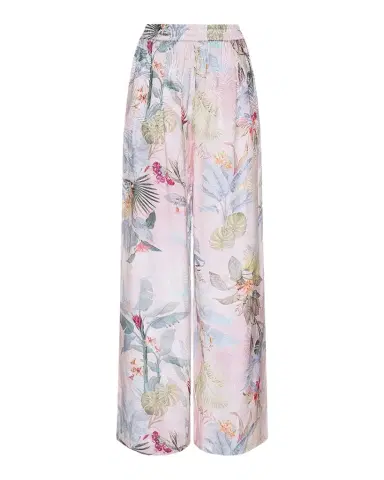 L'AGENCE Lillian Palm Leaf Wide-Leg Pants | Thumbnail 1 L'AGENCE Lillian Palm Leaf Wide-Leg Pants | Thumbnail 1