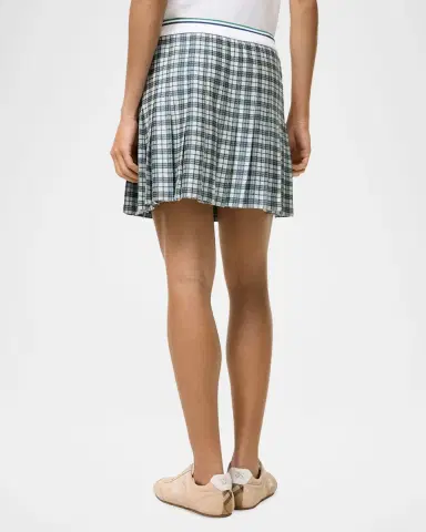 Burberry Daria Check Pleated Mini Tennis Skirt | Thumbnail 2 Burberry Daria Check Pleated Mini Tennis Skirt | Thumbnail 2