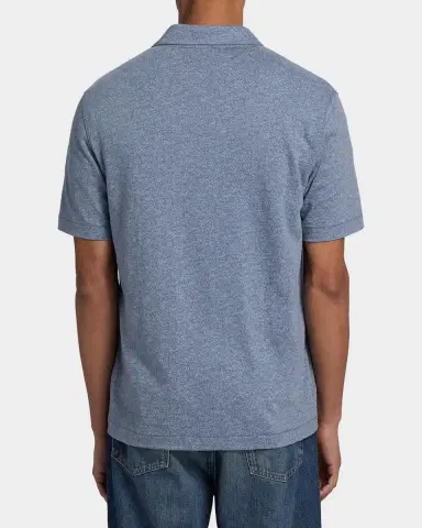 Vince Men's Tonal Leaf-Print Slub Cotton Shirt | Thumbnail 3 Vince Men's Tonal Leaf-Print Slub Cotton Shirt | Thumbnail 3