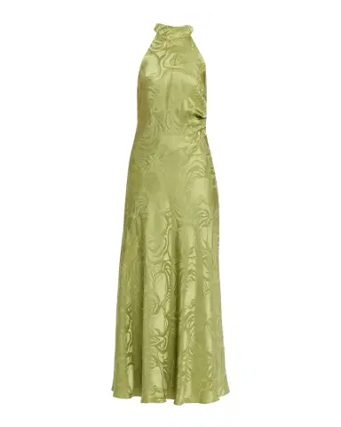 Tanya Taylor Anais Silk-Blend Halter Maxi Dress | Thumbnail 1 Tanya Taylor Anais Silk-Blend Halter Maxi Dress | Thumbnail 1