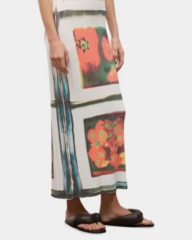 Staud Noemi Striped Midi Skirt | Thumbnail 5 Staud Noemi Striped Midi Skirt | Thumbnail 5