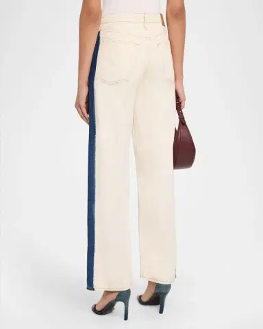 rag & bone Featherweight Logan Mid-Rise Two-Tone Jeans | Thumbnail 3 rag & bone Featherweight Logan Mid-Rise Two-Tone Jeans | Thumbnail 3
