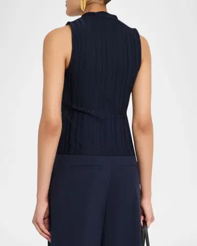 Veronica Beard Evania V-Neck Tank Top | Thumbnail 3 Veronica Beard Evania V-Neck Tank Top | Thumbnail 3