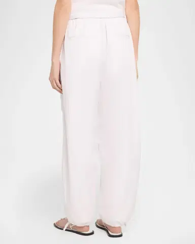 TOTEME Drawstring Cotton Balloon Pants | Thumbnail 2 TOTEME Drawstring Cotton Balloon Pants | Thumbnail 2
