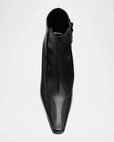 Manolo Blahnik 90mm Milleta Leather Ankle Boots | Thumbnail 3 Manolo Blahnik 90mm Milleta Leather Ankle Boots | Thumbnail 3