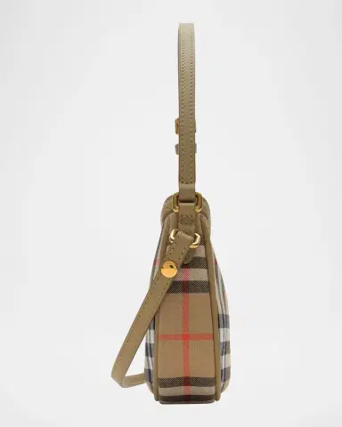 Burberry Kid's Eugenie Check Shoulder Bag | Thumbnail 2 Burberry Kid's Eugenie Check Shoulder Bag | Thumbnail 2