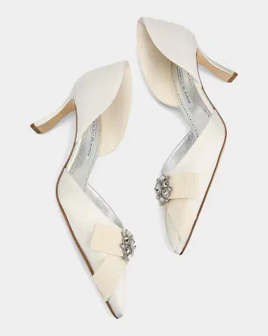Manolo Blahnik 70mm Apidosa Gala Satin Pumps | Thumbnail 2 Manolo Blahnik 70mm Apidosa Gala Satin Pumps | Thumbnail 2
