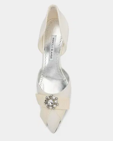 Manolo Blahnik 70mm Apidosa Gala Satin Pumps | Thumbnail 3 Manolo Blahnik 70mm Apidosa Gala Satin Pumps | Thumbnail 3