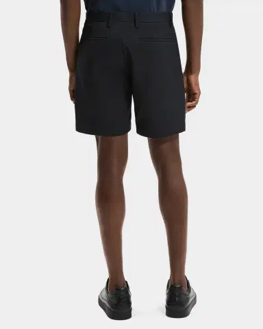 Theory Men's Zaine Nylon 7" Inseam Flat-Front Shorts | Thumbnail 3 Theory Men's Zaine Nylon 7" Inseam Flat-Front Shorts | Thumbnail 3