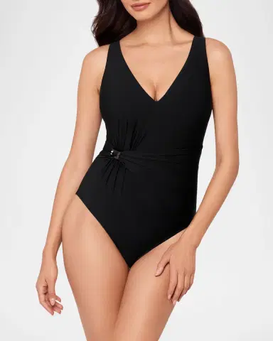 Magicsuit Solid Yara One-Piece Swimsuit | Thumbnail 2 Magicsuit Solid Yara One-Piece Swimsuit | Thumbnail 2