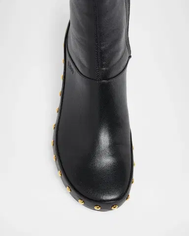 Chloé Junie Studded Leather Ankle Boots | Thumbnail 3 Chloé Junie Studded Leather Ankle Boots | Thumbnail 3