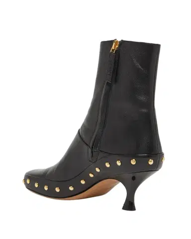 Chloé Junie Studded Leather Ankle Boots | Thumbnail 1 Chloé Junie Studded Leather Ankle Boots | Thumbnail 1