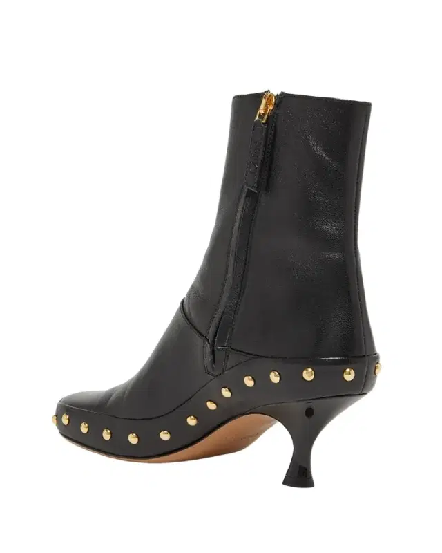 Junie Studded Leather Ankle Boots Junie Studded Leather Ankle Boots