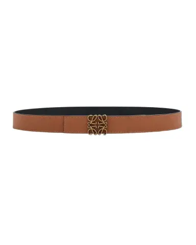 Loewe Men's Reversible Anagram Leather Belt | Thumbnail 1 Loewe Men's Reversible Anagram Leather Belt | Thumbnail 1