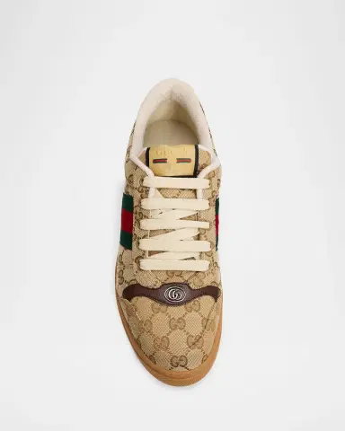 Gucci Men's Screener Low-Top Sneakers | Thumbnail 5 Gucci Men's Screener Low-Top Sneakers | Thumbnail 5