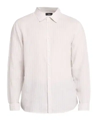 Theory Men's Irving Grid Check Linen Shirt | Thumbnail 1 Theory Men's Irving Grid Check Linen Shirt | Thumbnail 1