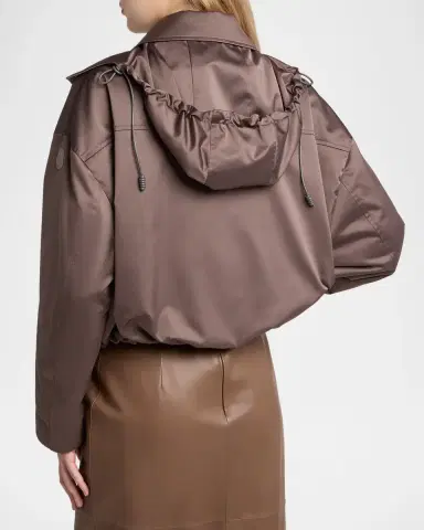 Moncler Chevreuil Duchesse Short Down Jacket | Thumbnail 3 Moncler Chevreuil Duchesse Short Down Jacket | Thumbnail 3