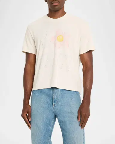 Nahmias Men's So What Fitted Cotton T-Shirt | Thumbnail 4 Nahmias Men's So What Fitted Cotton T-Shirt | Thumbnail 4
